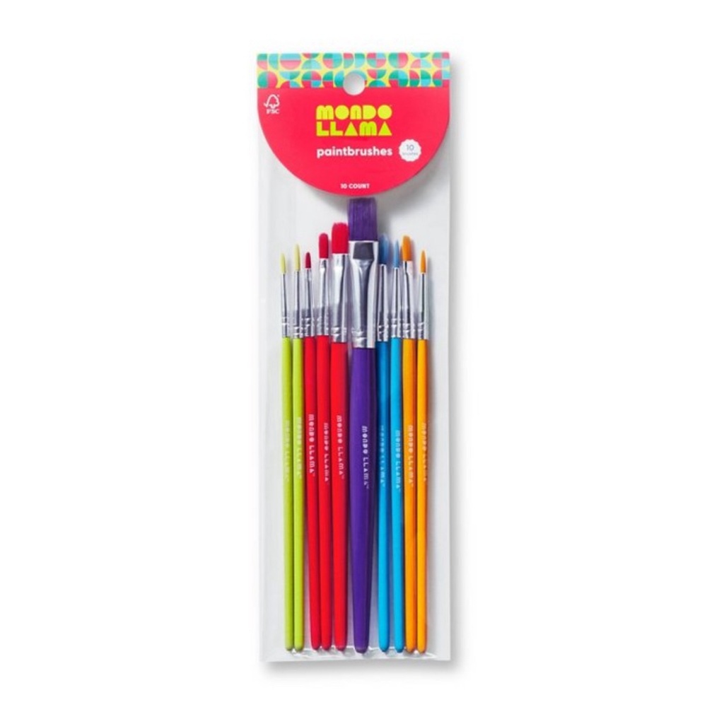 10 PC paint brush set